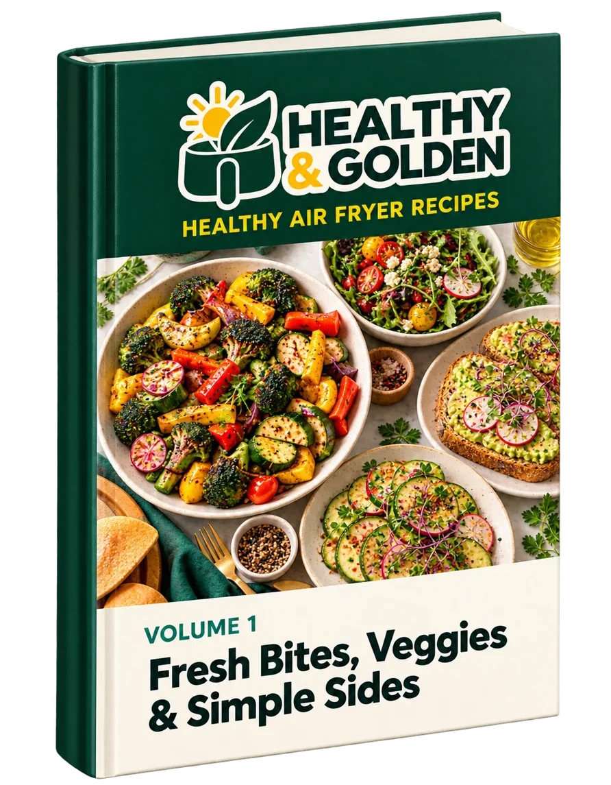 Healthy & Golden Volume 1 · Fresh Bites, Veggies & Simple Sides